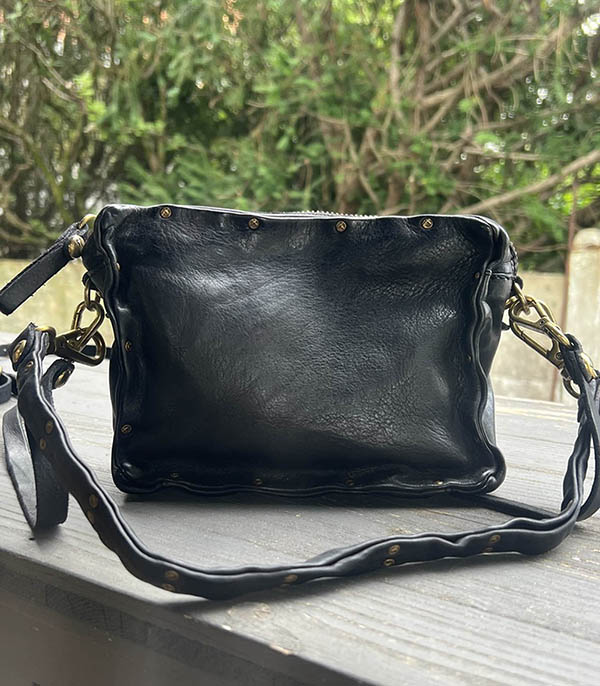 Sac bandoulière Vera Black Campomaggi