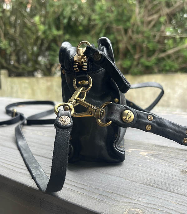 Sac bandoulière Vera Black Campomaggi