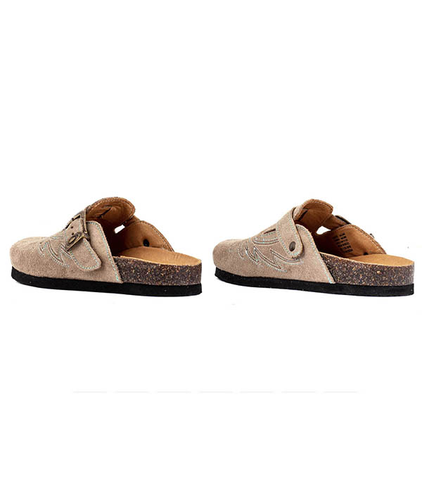 Sabots Bahia Suede Topo Mexicana