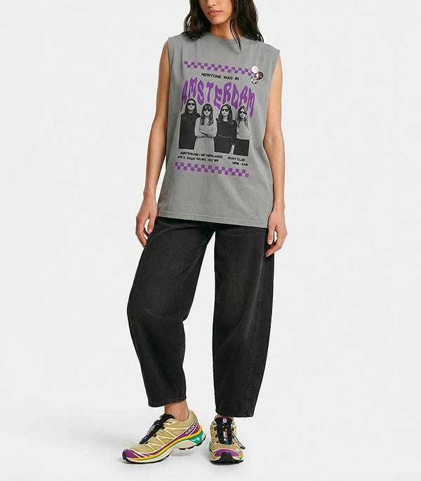 Tee-shirt Biker Town Newtone