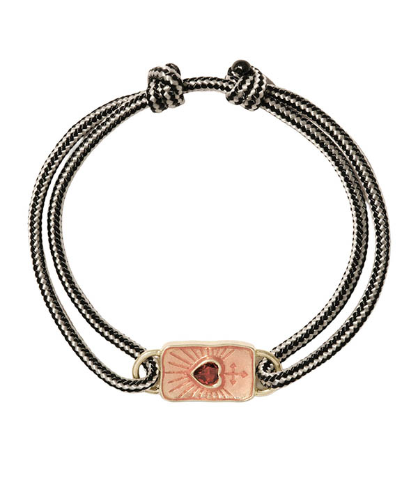Bracelet Deva Grenat Pascale Monvoisin