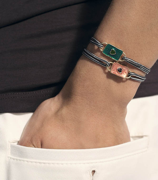 Bracelet Deva Grenat Pascale Monvoisin