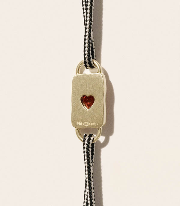 Bracelet Deva Grenat Pascale Monvoisin