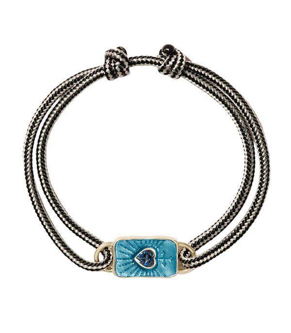 Bracelet Deva Topaze London Blue Pascale Monvoisin