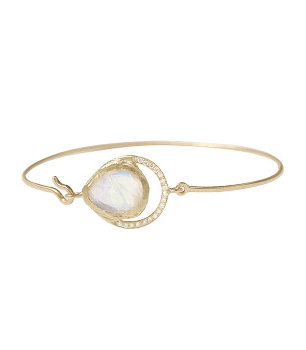 Bracelet Gaia Moonstone Pascale Monvoisin
