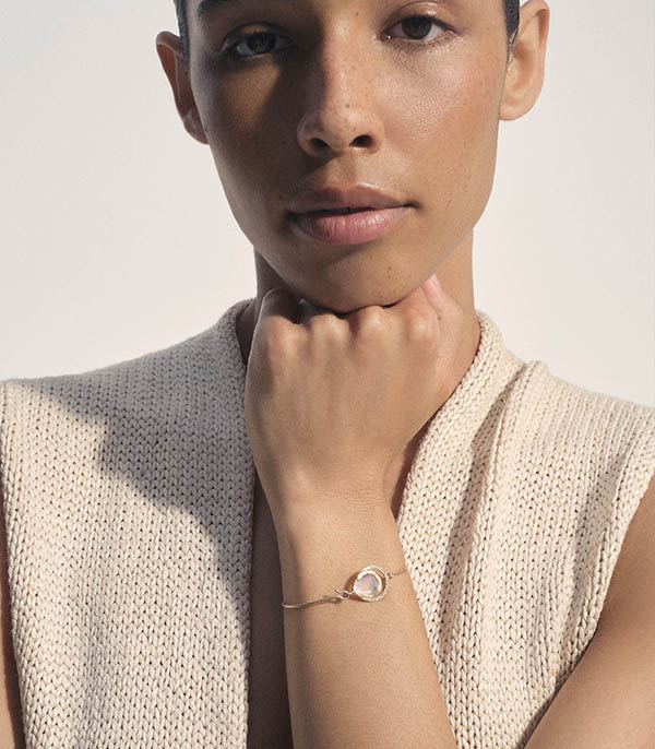 Bracelet Gaia Moonstone Pascale Monvoisin