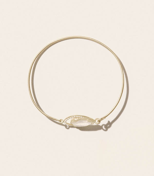Bracelet Gaia Moonstone Pascale Monvoisin