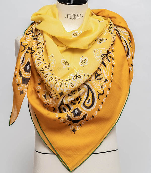 Bandana Cot Quadra Sfumato 125 x 125 cm destin