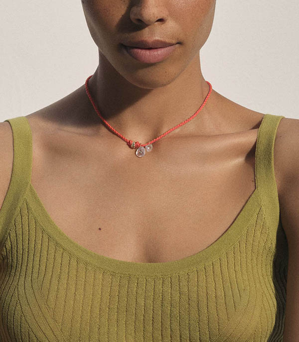 Collier Holi Moonstone Pascale Monvoisin