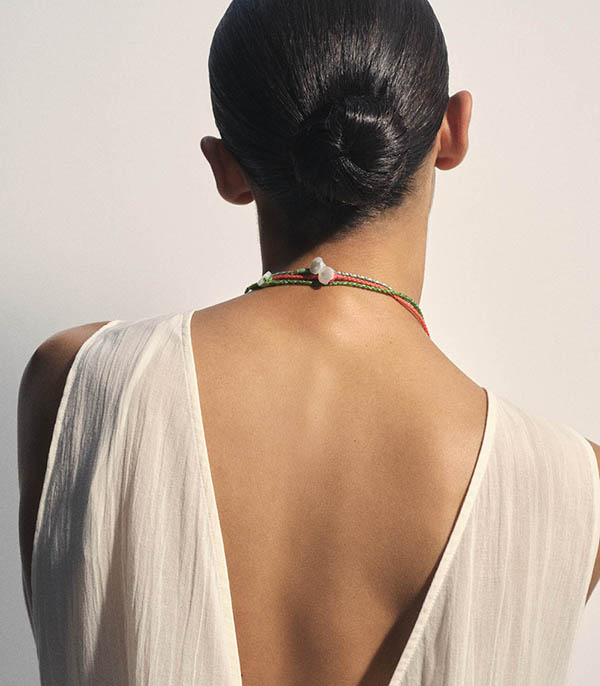 Collier Holi Moonstone Pascale Monvoisin