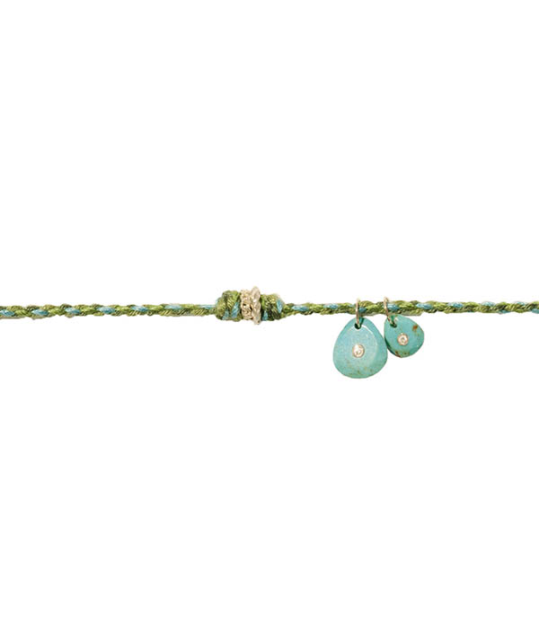 Collier Holi Turquoise Pascale Monvoisin