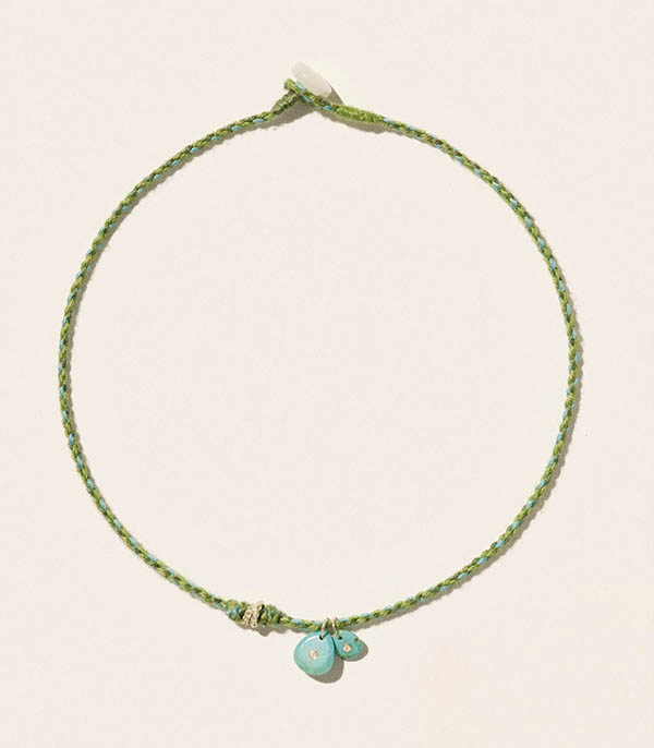 Collier Holi Turquoise Pascale Monvoisin