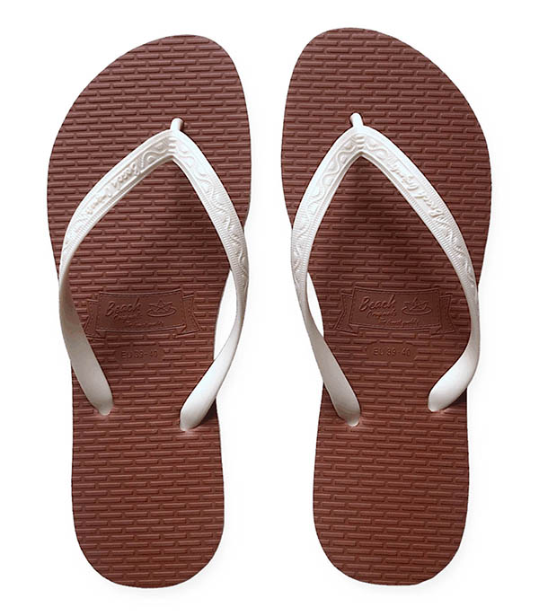 Tongs Femme Flatform Slim Fleur de Tiaré Reverso Beach Originals