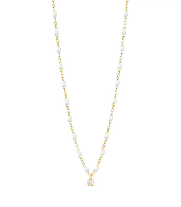 Collier Gigi Suprême 1 Diamant or jaune 42 cm Gigi Clozeau