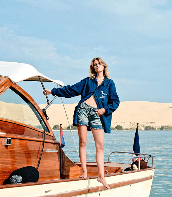 Short en jean MV Remo remake Moussy Vintage