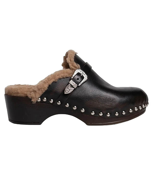 Sabots Cortina Clog Coffee Posa