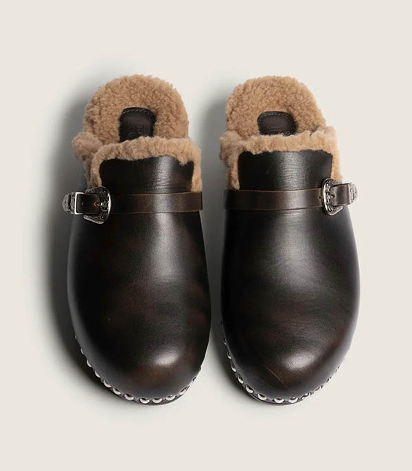Sabots Cortina Clog Coffee Posa