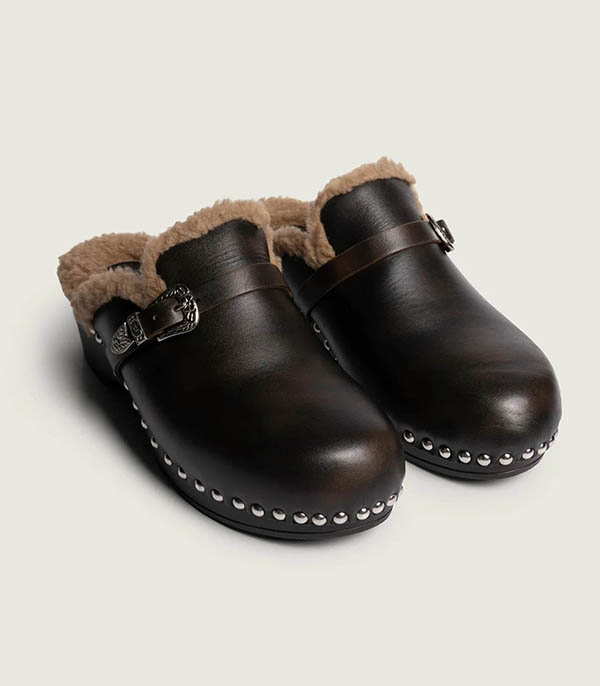 Sabots Cortina Clog Coffee Posa