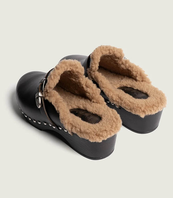 Sabots Cortina Clog Coffee Posa