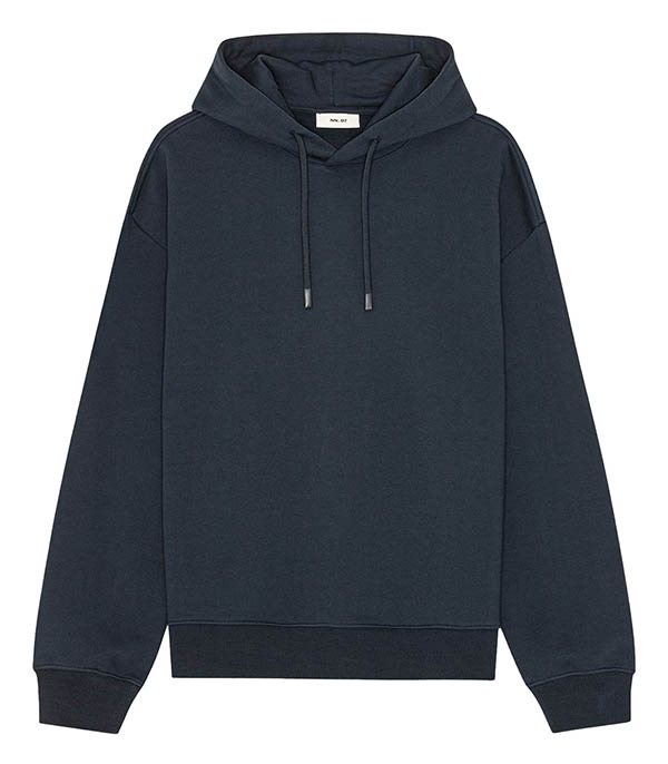Sweat-shirt à capuche David Navy NN07