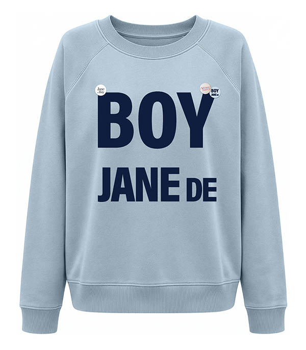 Sweat-shirt Egger Jane de Boy Ice/Navy Newtone