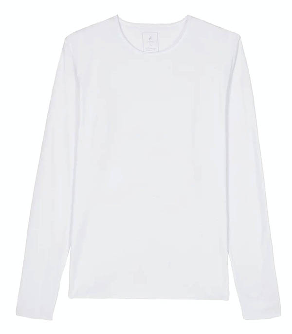 Tee-shirt Homme col rond manches longues Chicama
