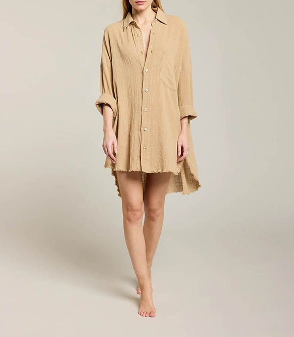 Chemise oversize Mykonos Sésame Maison Saint Julien - Taille XS