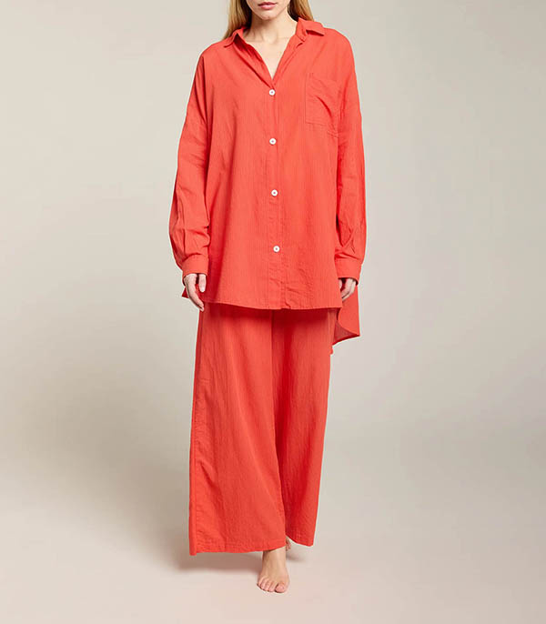 Pantalon Cap Estel Corail Maison Saint Julien