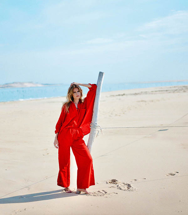 Chemise Mallorca Corail Maison Saint Julien