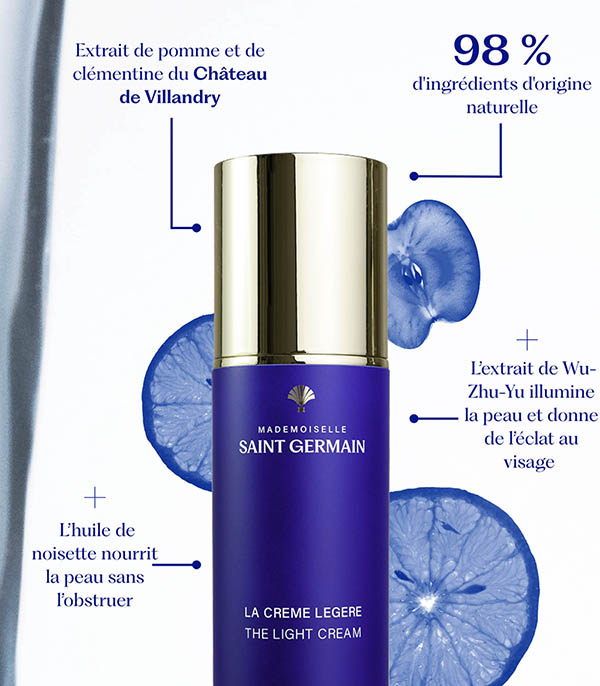 Crème légère 50 ml Mademoiselle Saint-Germain