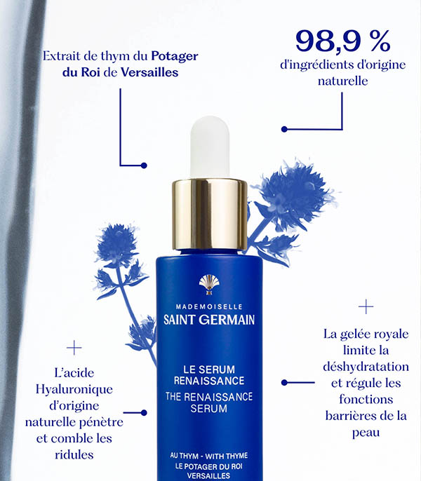 Sérum renaissance 30 ml Mademoiselle Saint-Germain