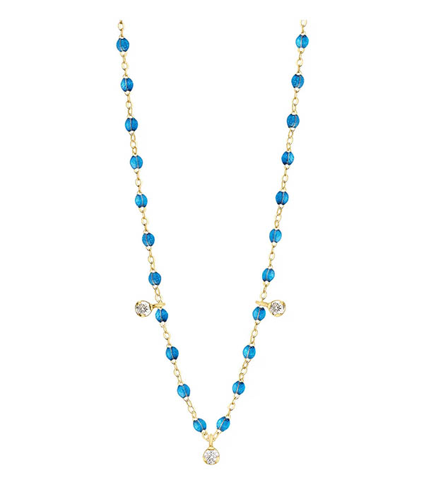 Collier Gigi Suprême Or Jaune 3 Diamants Gigi Clozeau