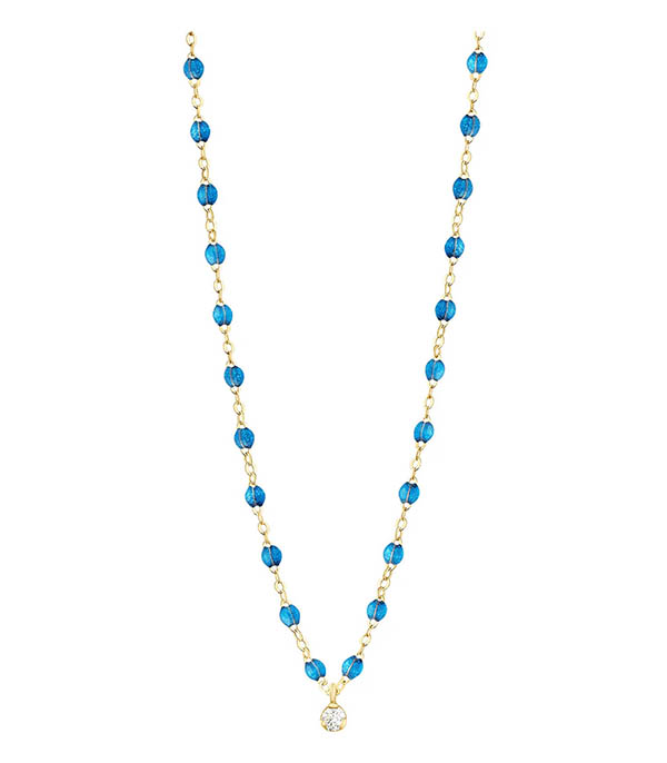 Collier Gigi Suprême 1 Diamant or jaune 42 cm Gigi Clozeau