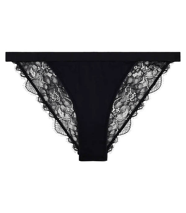 Culotte Wild Rose Black Lace Love Stories