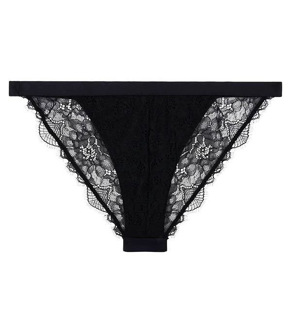 Culotte Wild Rose Black Lace Love Stories