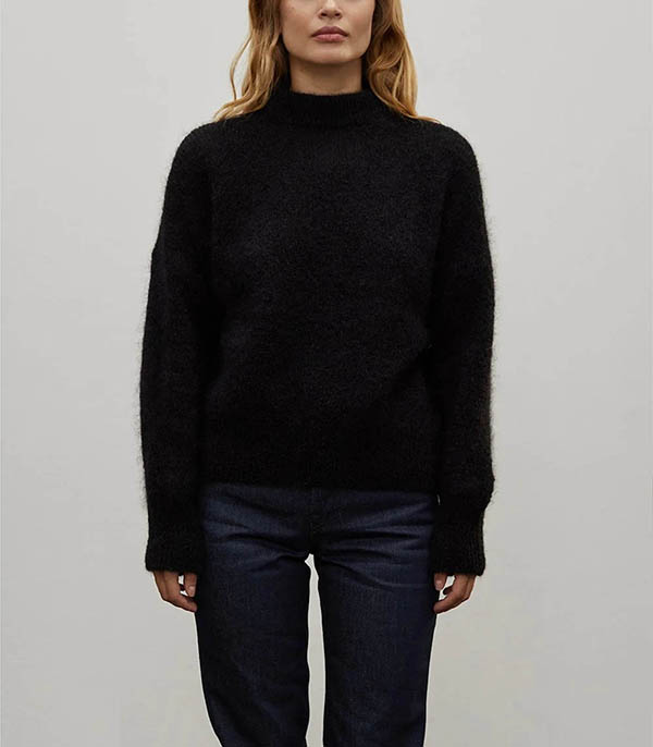 Pull Mohair Jane Black Surprise Paris