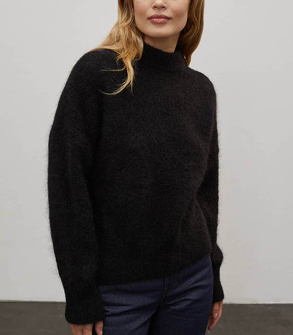 Pull Mohair Jane Black Surprise Paris