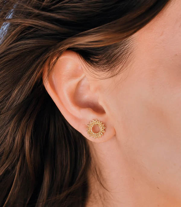 Boucles d'oreilles Sunflower Waekura