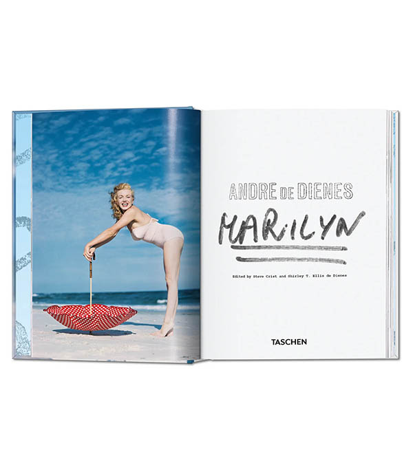 Livre Marilyn Monroe by André de Dienes 45th Ed Taschen