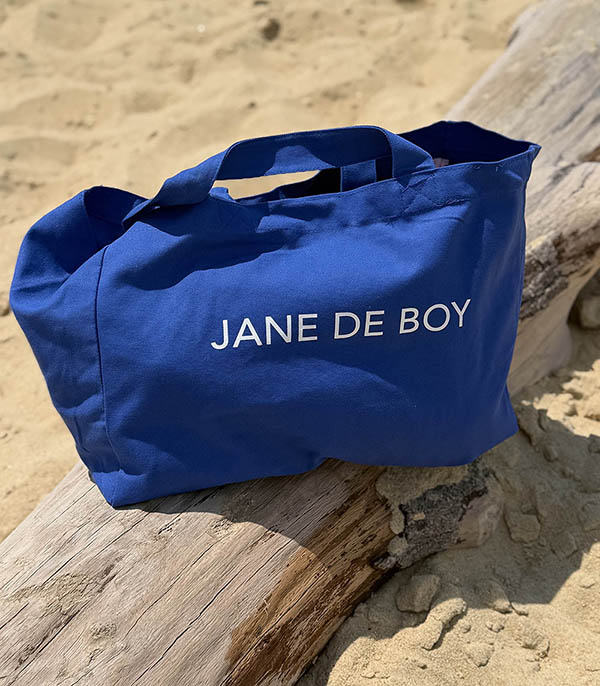 Tote bag Jane de Boy Bleu Jane de Boy