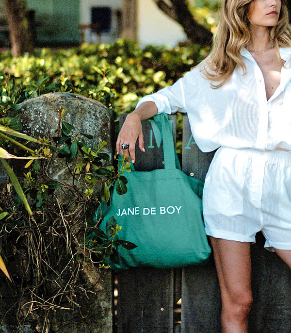 Tote bag Jane de Boy Vert Jane de Boy