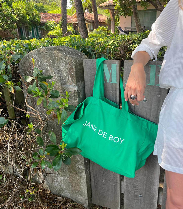 Tote bag Jane de Boy Vert Jane de Boy