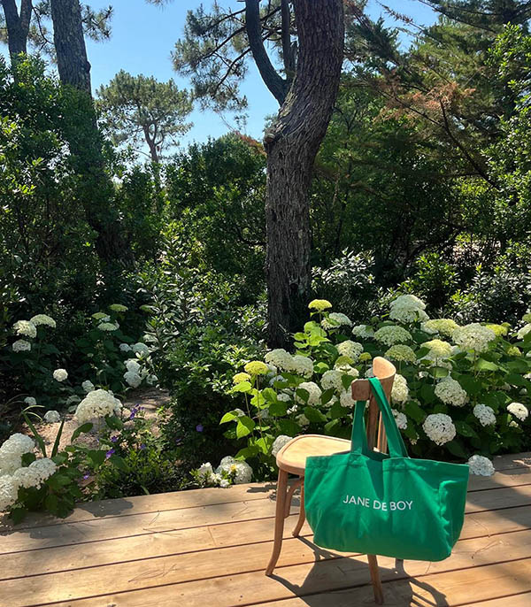 Tote bag Jane de Boy Vert Jane de Boy