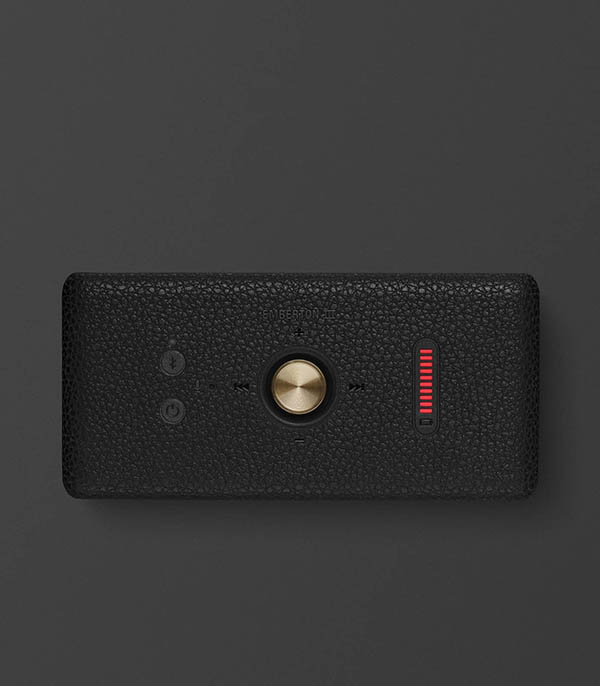 Enceinte Emberton III Black and Brass Marshall