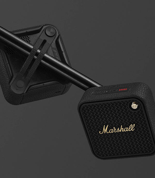 Enceinte portable Willen II Black and Brass Marshall