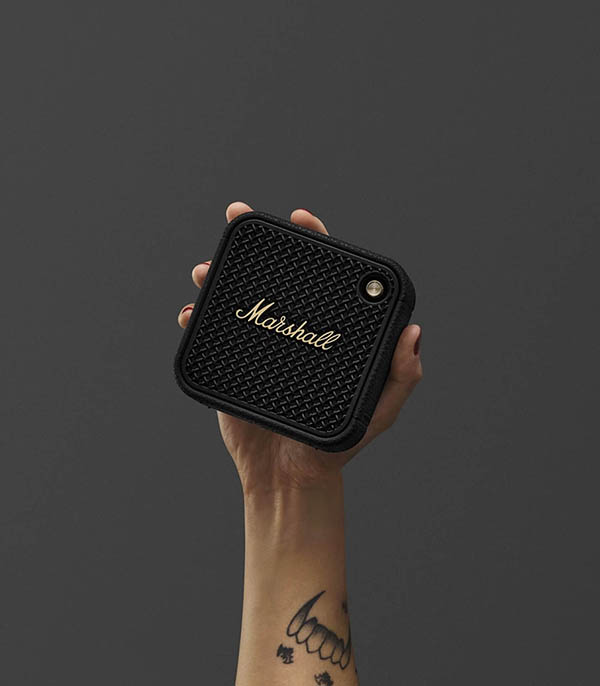Enceinte portable Willen II Black and Brass Marshall