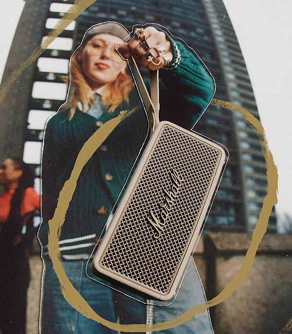Enceinte Portable Middleton II Cream Marshall