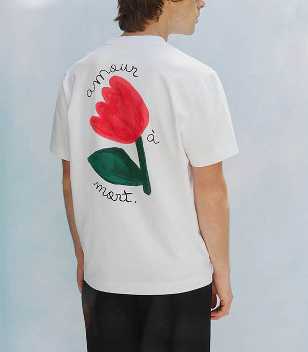 Tee-shirt Fleur Vrai