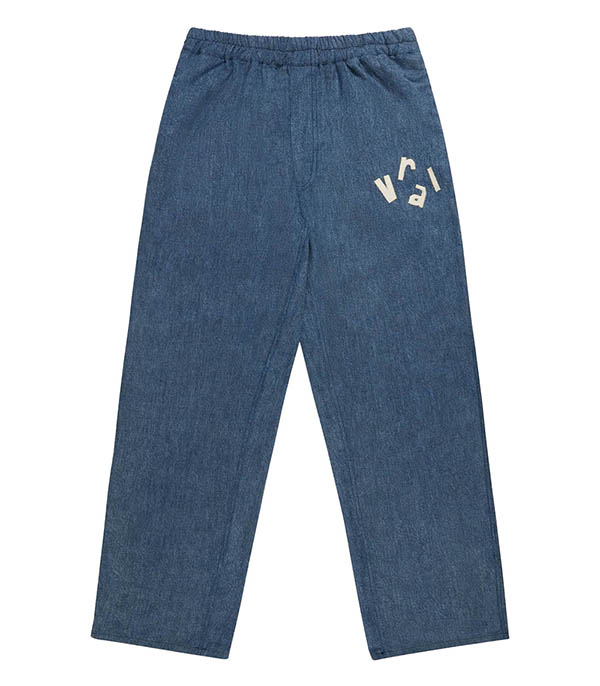 Pantalon Patch Vrai Fluide Denim Vrai