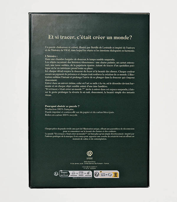 Puzzle L'intérieur Vrai Vrai